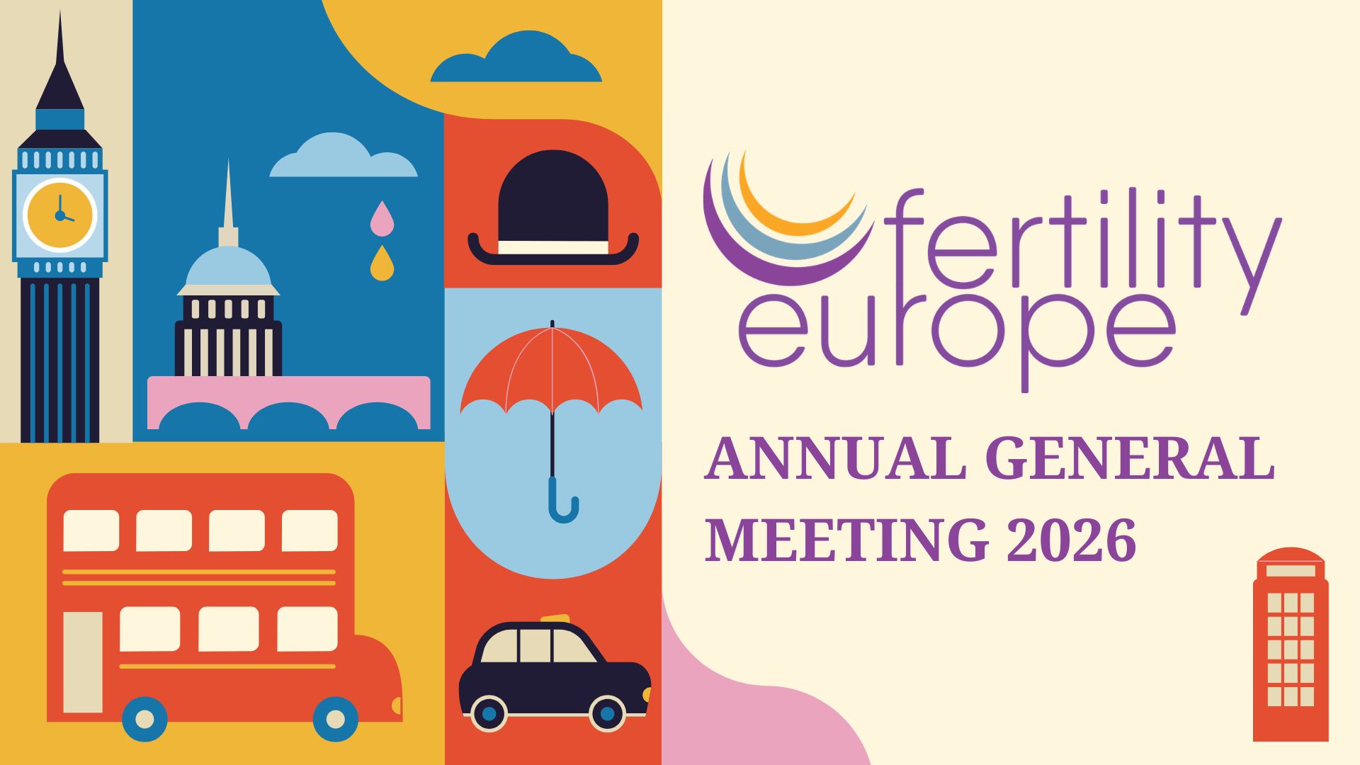 Invitation to Fertility Europe Annual General Meeting, 6 July